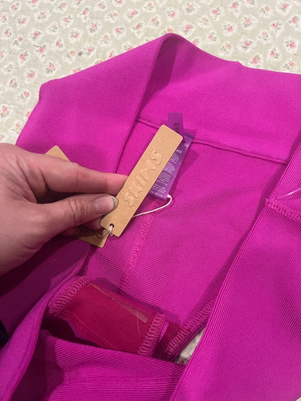 Skims Magenta Bikini Bottom 3X